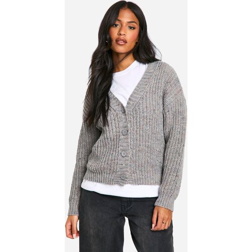 Tall" - Cardigan En Maille Épaisse - L - boohoo - Modalova