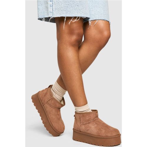 Bottines Confortables À Plateforme - 38 - boohoo - Modalova