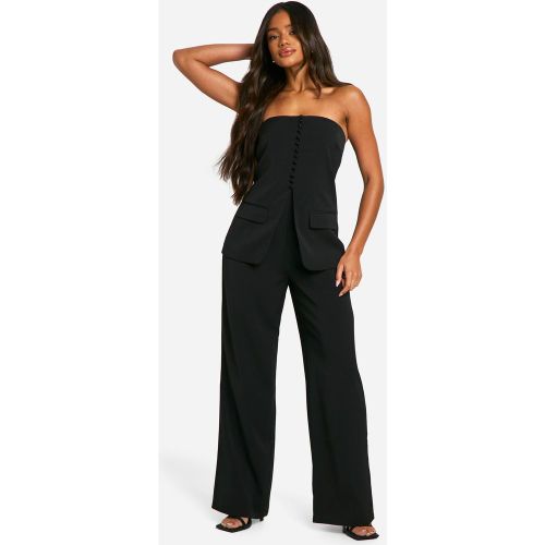 Combinaison Large Bandeau Habillée - 36 - boohoo - Modalova
