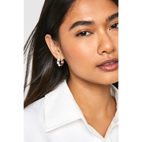 Lot De 2 Paires De Boucles D'Oreilles À Perle - One Size - boohoo - Modalova