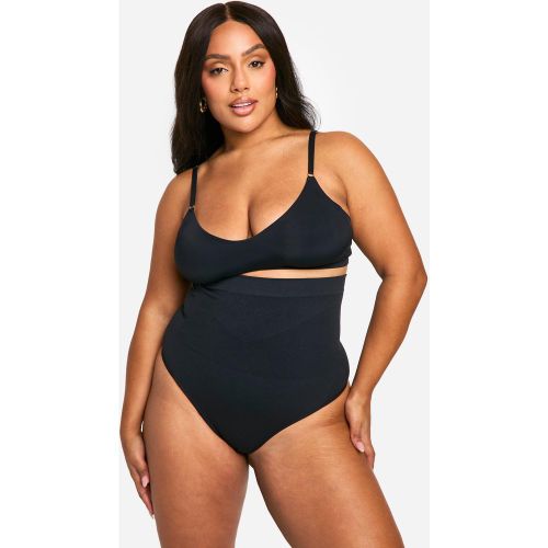 Grande Taille - String Gainant Taille Haute - 16/18 - boohoo - Modalova