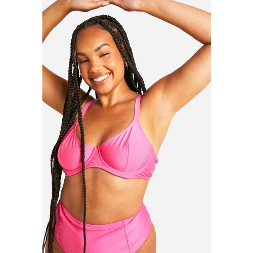 Grande Taille - Haut De Maillot À Armatures - 44 - boohoo - Modalova
