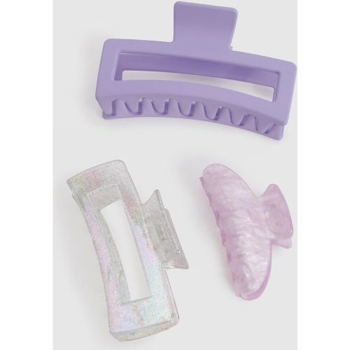 Lot De 3 Pinces À Cheveux - One Size - boohoo - Modalova