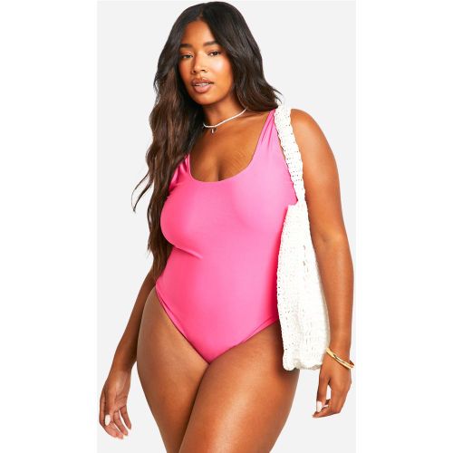 Grande Taille - Maillot De Bain Basique - 44 - boohoo - Modalova