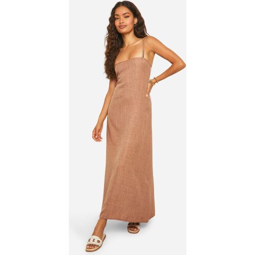 Robe Mi-Longue À Bordures Mé"Tall"isées - 36 - boohoo - Modalova