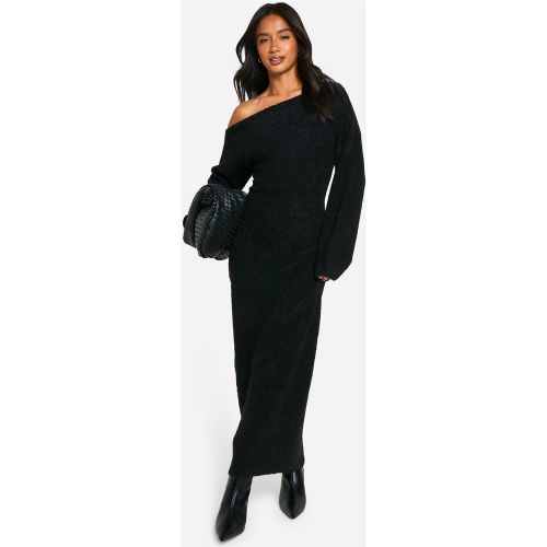 Petite" - Robe Longue À Épaules Dénudées - S - boohoo - Modalova