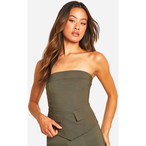 Tall" - Top Bandeau À Coutures Apparentes - 36 - boohoo - Modalova