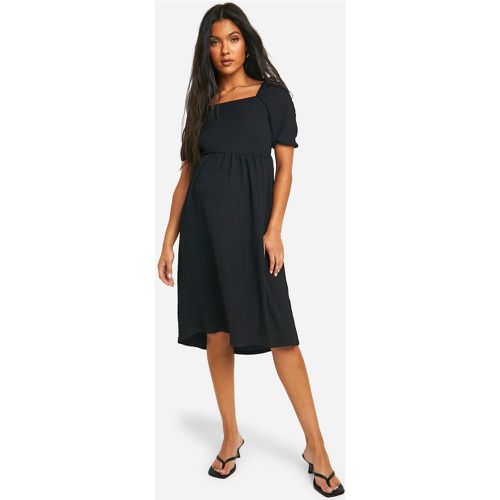 Maternité - Robe De Grossesse Mi-Longue En Jersey - boohoo - Modalova