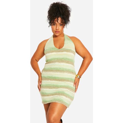 Grande Taille - Robe À Col Bénitier Et Boucle - 44 - boohoo - Modalova