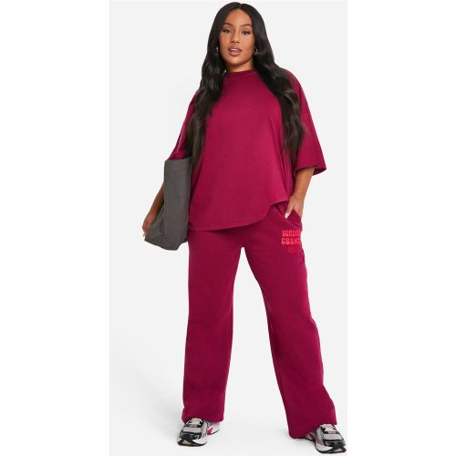 Grande Taille - Jogging Droit - 44 - boohoo - Modalova