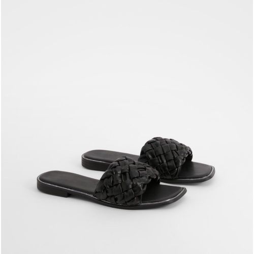 Woven Front Sandals - boohoo - Modalova