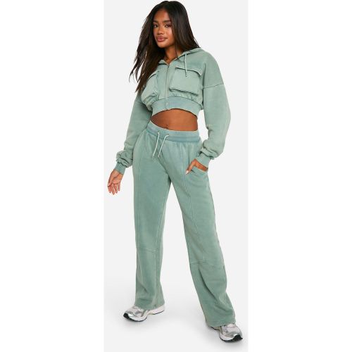 Survêtement Cargo Oversize Délavé - S - boohoo - Modalova