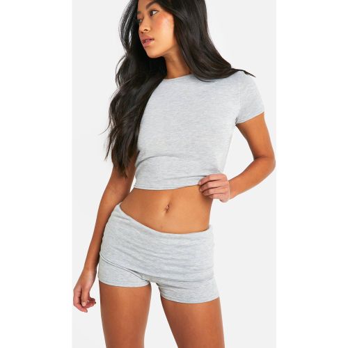 Short Confort Plissé - 34 - boohoo - Modalova