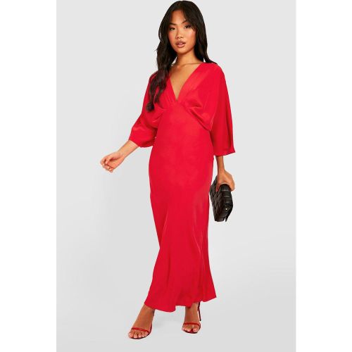 Petite" - Robe Longue À Manches Larges - 34 - boohoo - Modalova