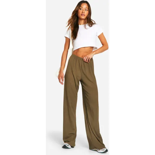Tall" - Pantalon Large Texturé - 34 - boohoo - Modalova