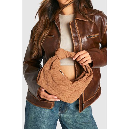 Sac À Main En Faux Daim - One Size - boohoo - Modalova