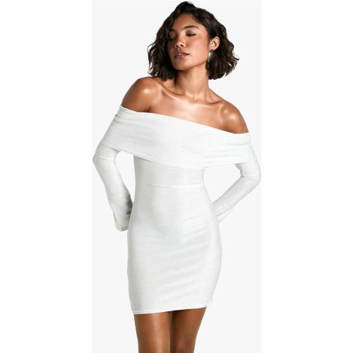 Tall" - Robe Bustier À Paillettes - 38 - boohoo - Modalova