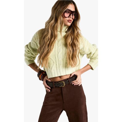 Pull Sans Manches Torsadé - S - boohoo - Modalova