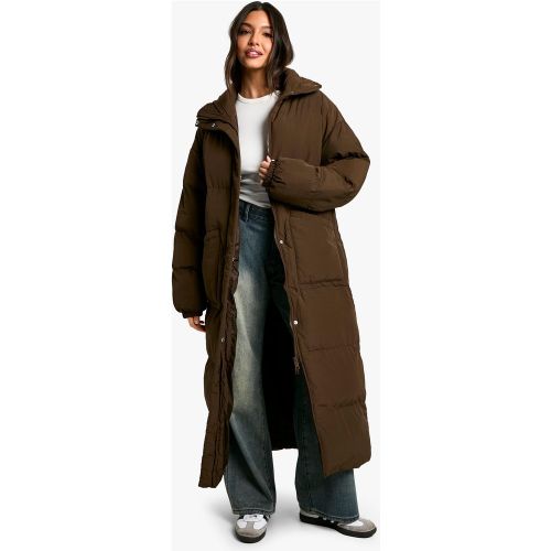 Doudoune Longue Plissée - 36 - boohoo - Modalova