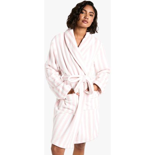 Tall" - Robe De Chambre À Rayures - 36 - boohoo - Modalova