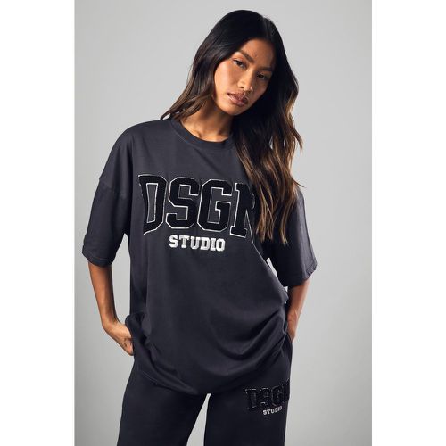 T-Shirt Oversize À Slogan Dsgn - 40 - boohoo - Modalova