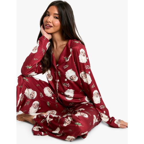 Ensemble De Pyjama À Manches Longues Et Pantalon - 34 - boohoo - Modalova