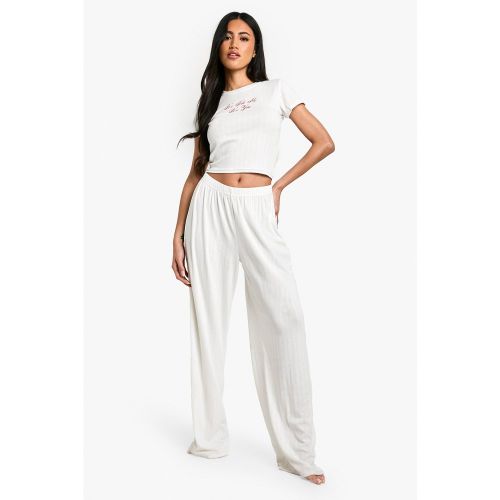 Ensemble De Pyjama À Imprimé It'S Not Me It'S You - 34 - boohoo - Modalova