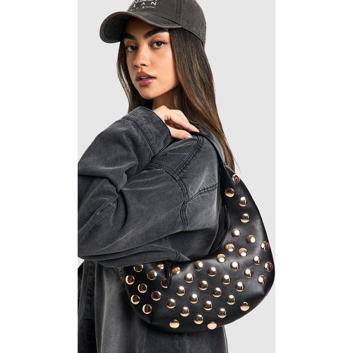 Sac À Main En Synthétique À Clous - One Size - boohoo - Modalova