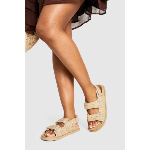 Sandales Matelassées À Plateforme - 36 - boohoo - Modalova