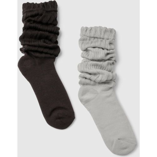 Lot De 2 Paires De Chaussettes - One Size - boohoo - Modalova