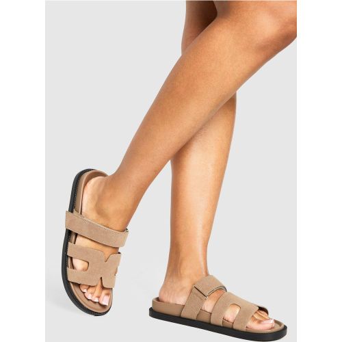Claquettes À Découpe - 36 - boohoo - Modalova