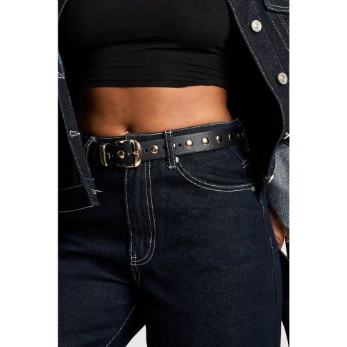 Ceinture Large À Clous - M/L - boohoo - Modalova
