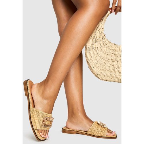 Sandales À Boucles Et Ornements - 36 - boohoo - Modalova