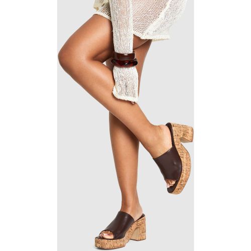 Mules À Plateforme En Liège - 36 - boohoo - Modalova