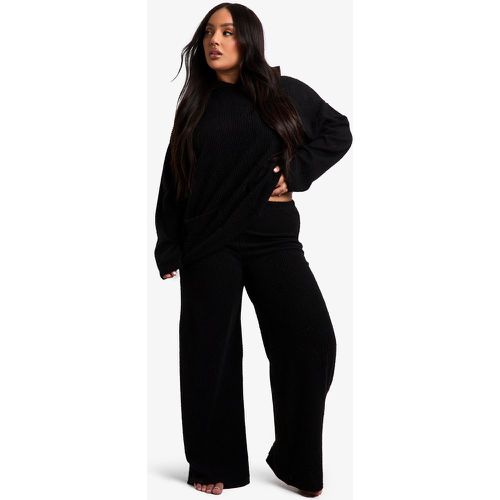 Grande Taille - Ensemble Avec Sweat À Capuche - 46 - boohoo - Modalova