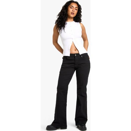 Jean Bootcut - Noir - 6/30L, Noir - boohoo - Modalova