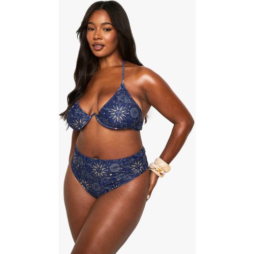 Grande Taille - Bikini À Armatures - 44 - boohoo - Modalova