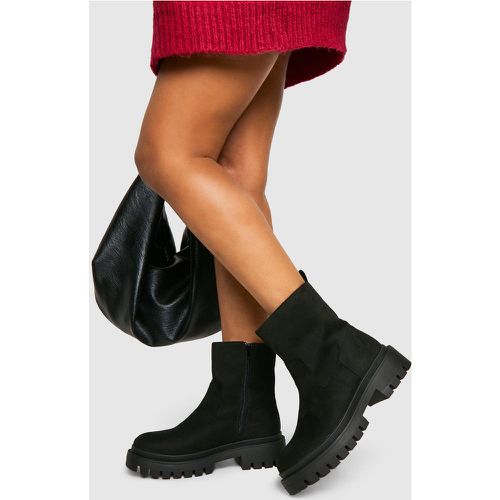 Bottines Chelsea À Plateforme - Pointure Large - 38 - boohoo - Modalova