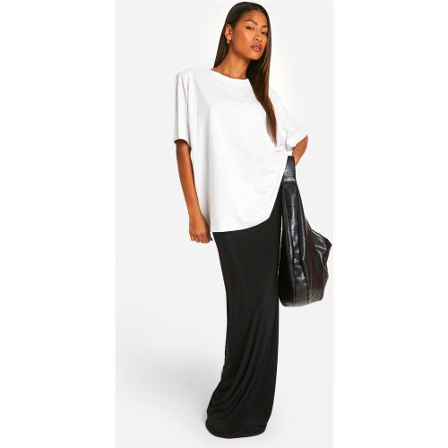 T-Shirt Oversize À Épaules Matelassées - 34 - boohoo - Modalova