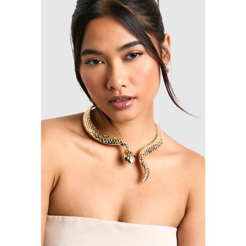 Collier Ras-Du-Cou Serpent - One Size - boohoo - Modalova