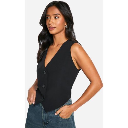Petite" - Gilet De Tailleur Sans Manches - 36 - boohoo - Modalova