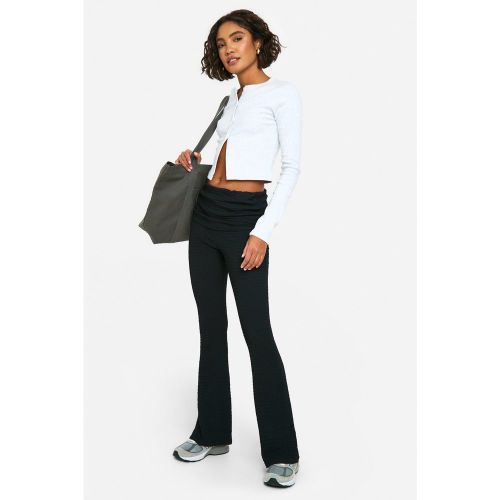Tall" - Pantalon Flare Plissé - 36 - boohoo - Modalova