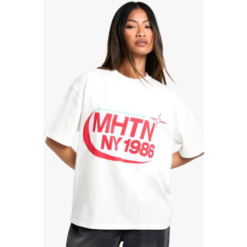 T-Shirt Oversize À Imprimé Soho - 34 - boohoo - Modalova