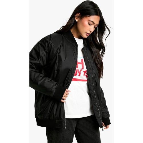 Bomber Oversize Contrasté - 36 - boohoo - Modalova