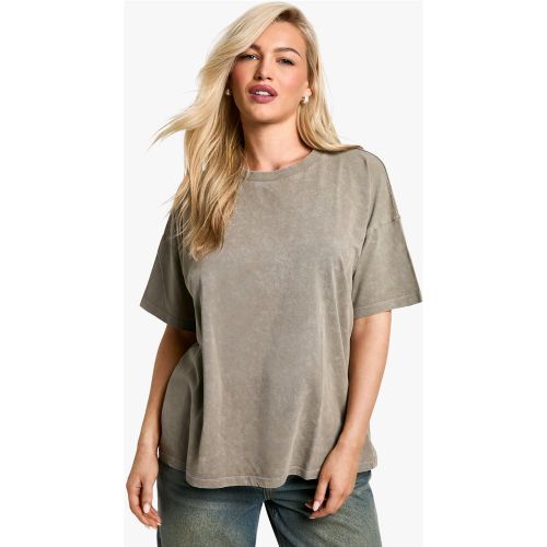 T-Shirt Délavé - 34 - boohoo - Modalova