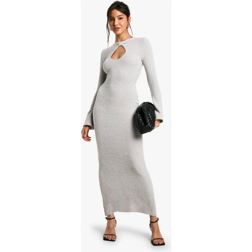 Robe Longue À Col Contrastant - S - boohoo - Modalova