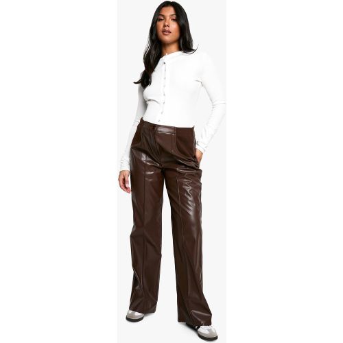 Maternité - Pantalon De Grossesse Slim À Coutures Apparentes - 36 - boohoo - Modalova