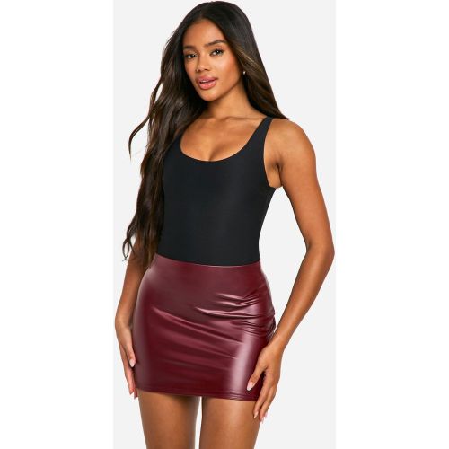 Mini-Jupe Taille Haute - 36 - boohoo - Modalova