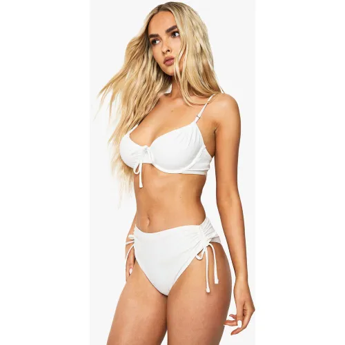 Culotte Taille Haute À Empiècements - 34 - boohoo - Modalova
