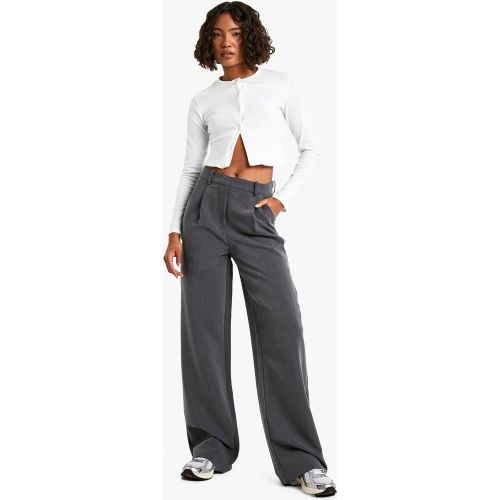 Tall" - Pantalon Large Habillé - 8/34L - boohoo - Modalova